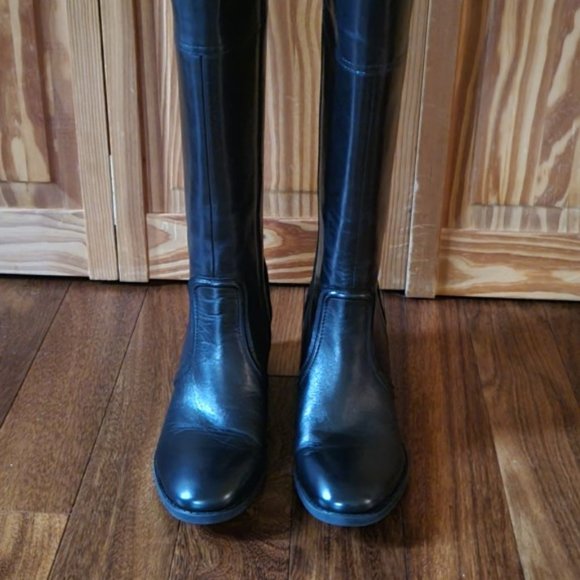 Marc Fisher women's leather knee-high boots - Picture 4 of 14
